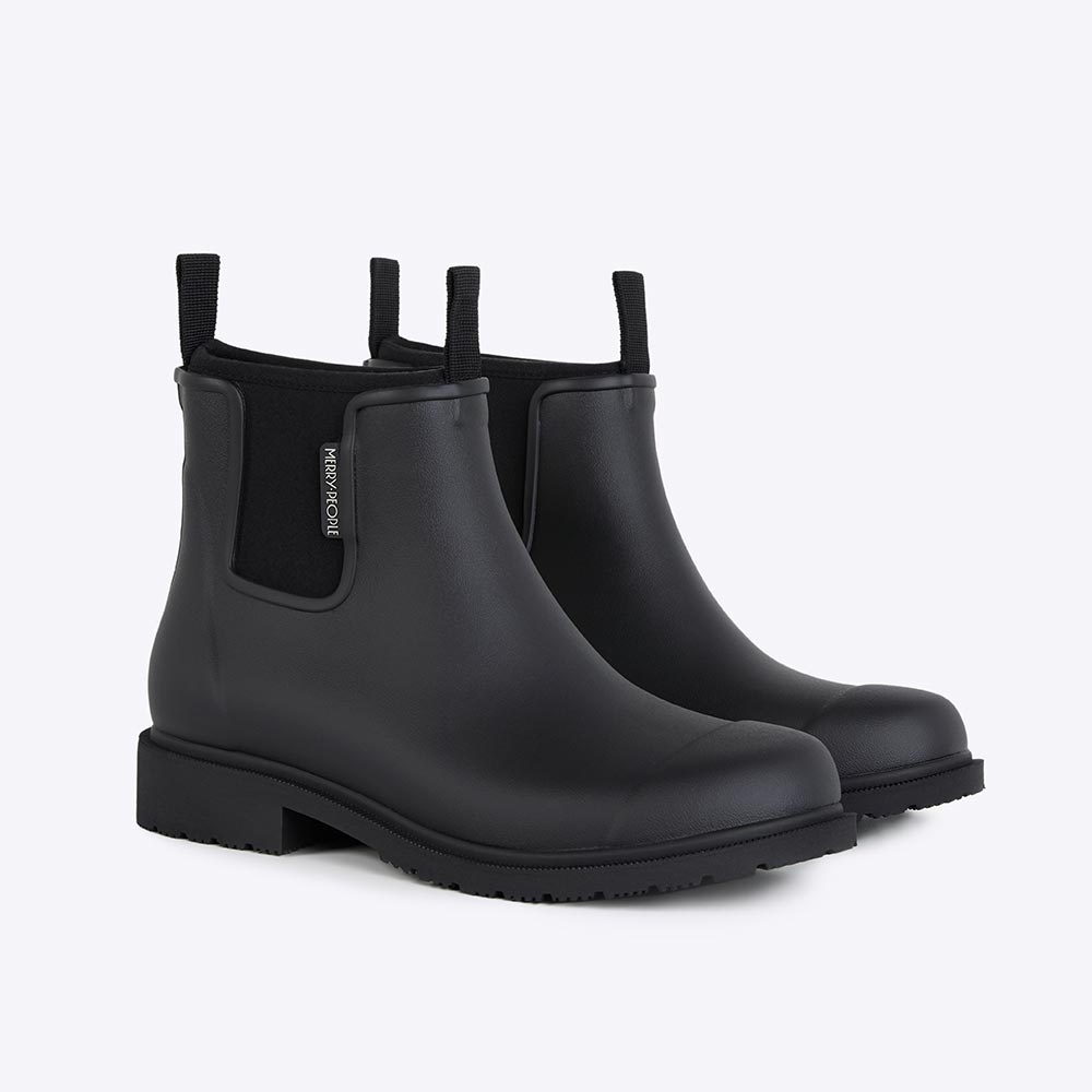 Bobbi Ankle Boot // Black & Black