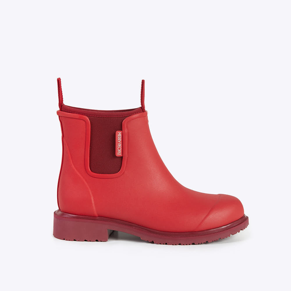 Bobbi Ankle Boot // Poppy Red [Retired]