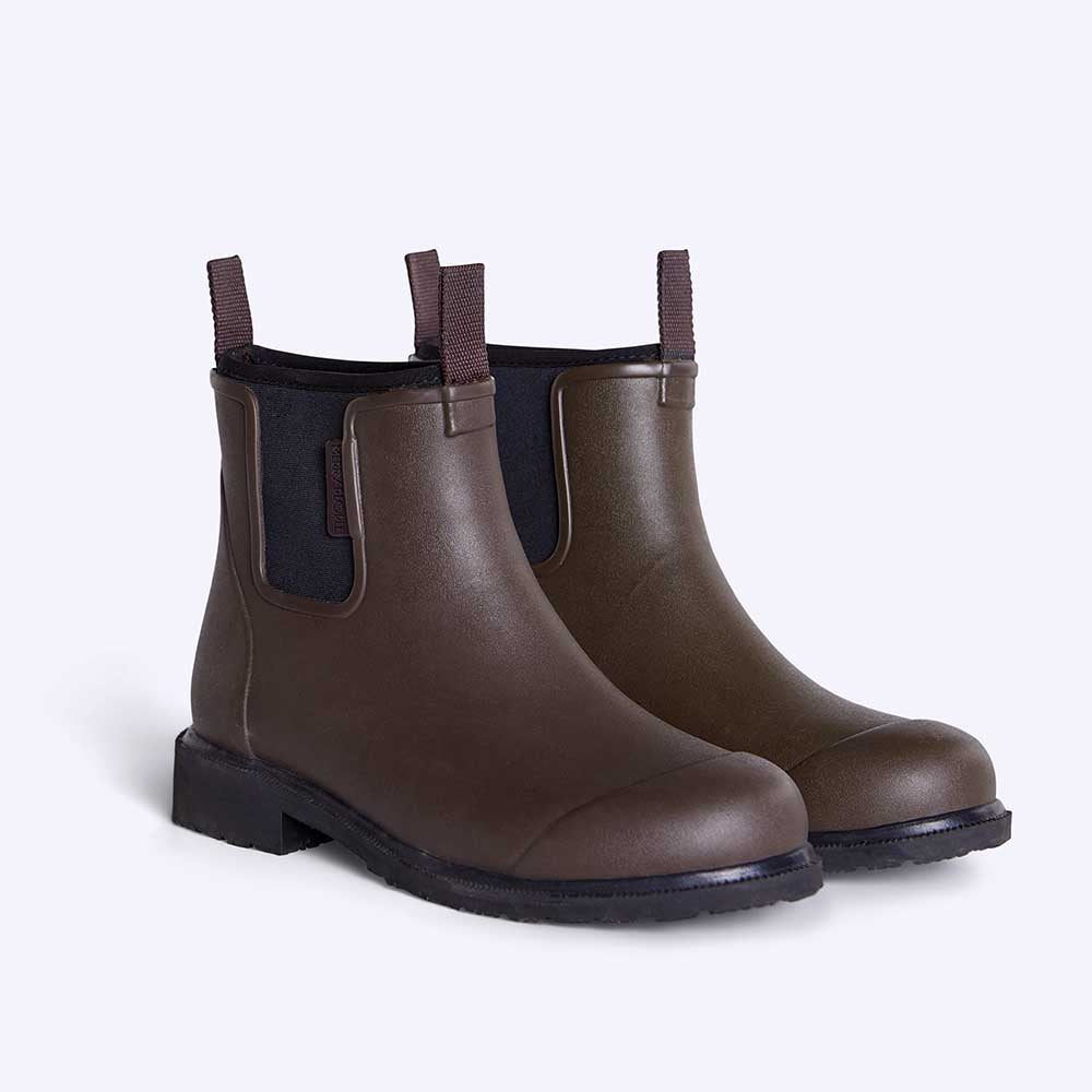Bobbi Ankle Boot // Chocolate & Black [Retired]