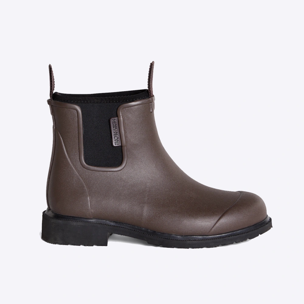 Bobbi Ankle Boot // Chocolate & Black [Retired]