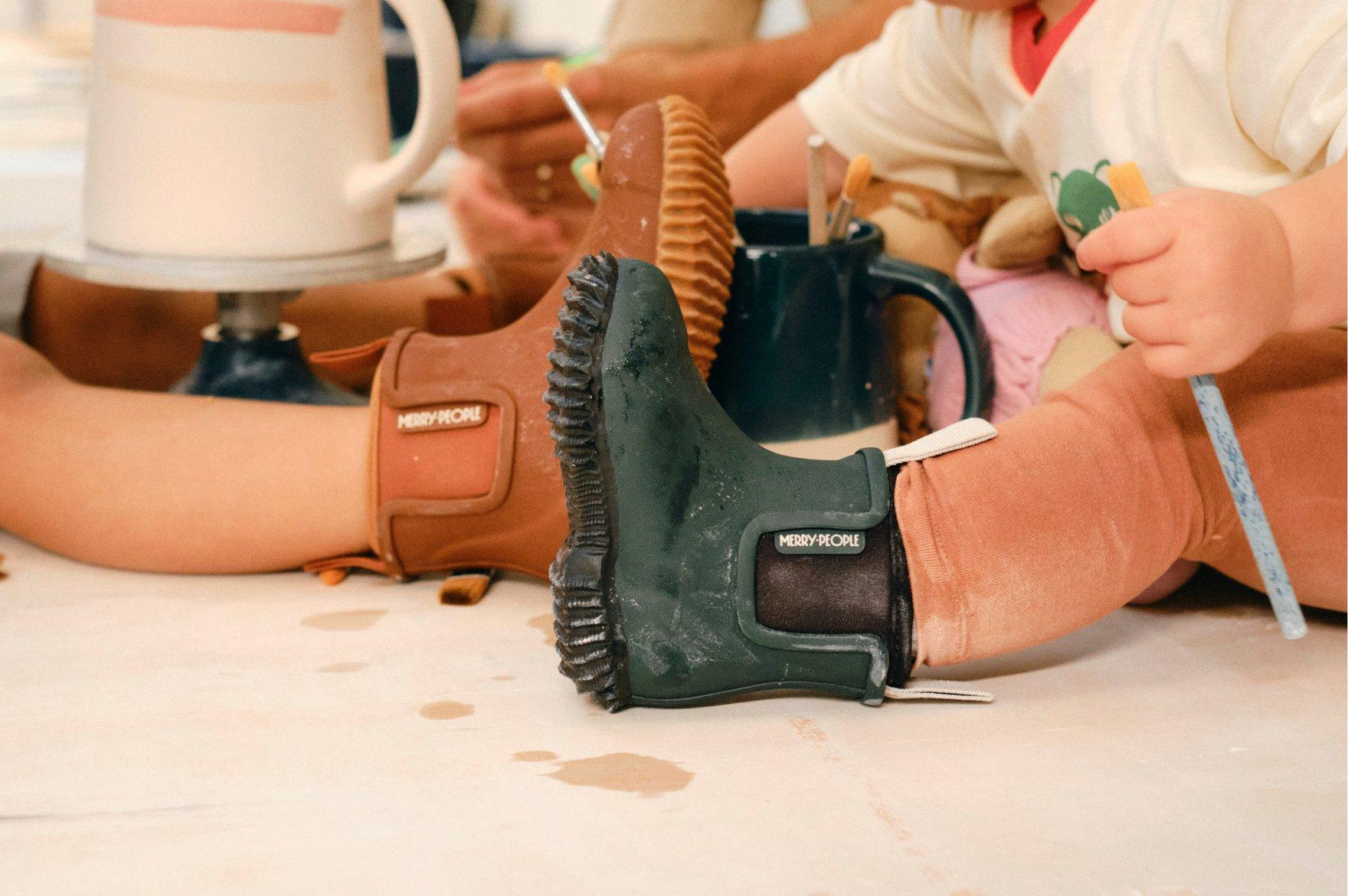 How to Clean Kids Gumboots