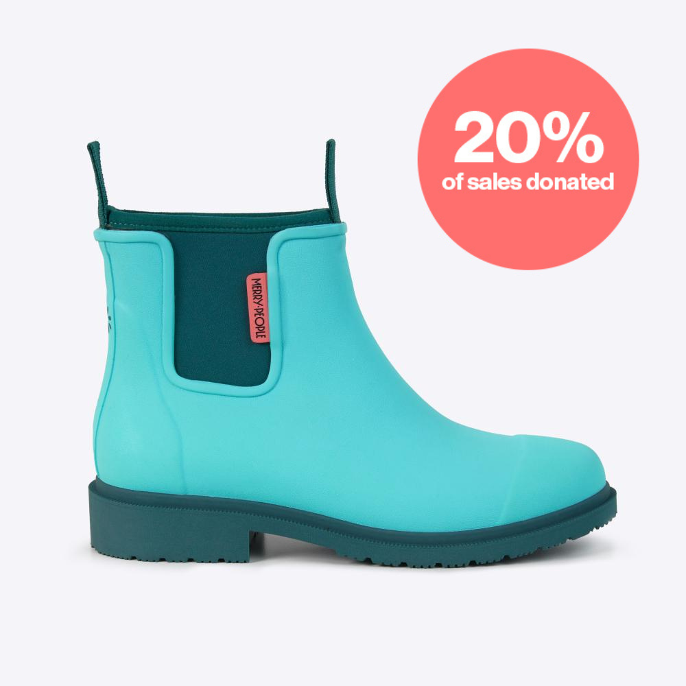 Merry People X MDC Bobbi Ankle Boot // Bright Aqua