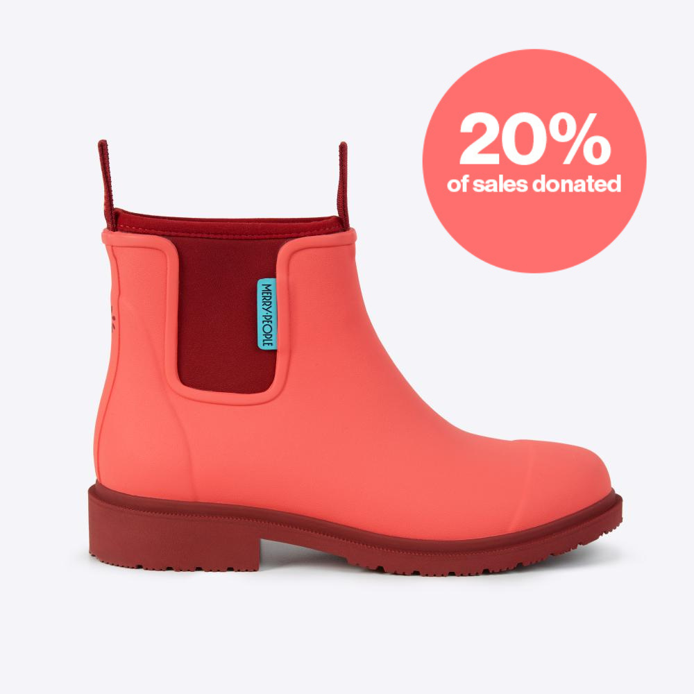 Merry People X MDC Bobbi Ankle Boot // Sunset Coral